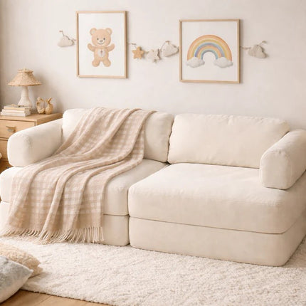 Modular Play Sofa for Children - Beige