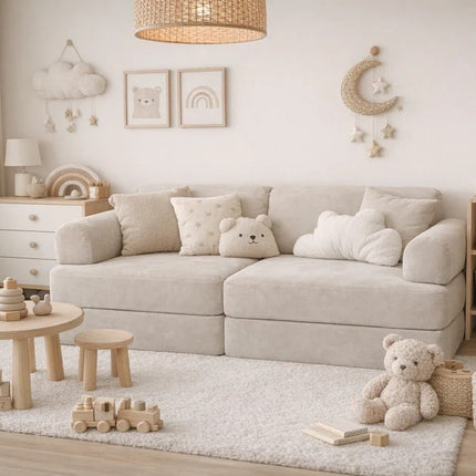 Modular Play Sofa for Children - Gray