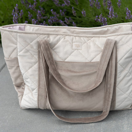 Mom / Weekender Bag - Beige