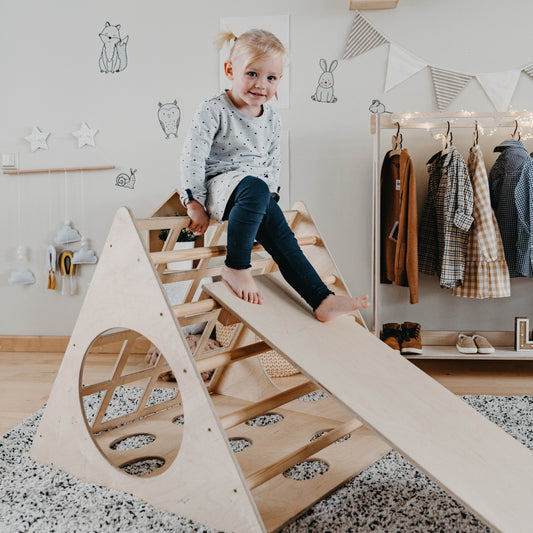 Montessori 3-Angle Climber With Ramp