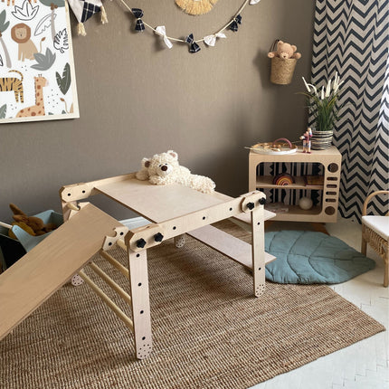 Montessori Climbing Set / Table / Drawing Board NABU