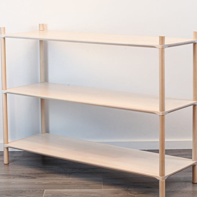 Montessori-Inspired Wooden Shelving Unit Large, 3 Shelves