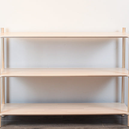Montessori-Inspired Wooden Shelving Unit Large, 3 Shelves