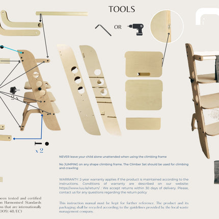 Montessori Learning Tower, Kitchen Helper - Louis