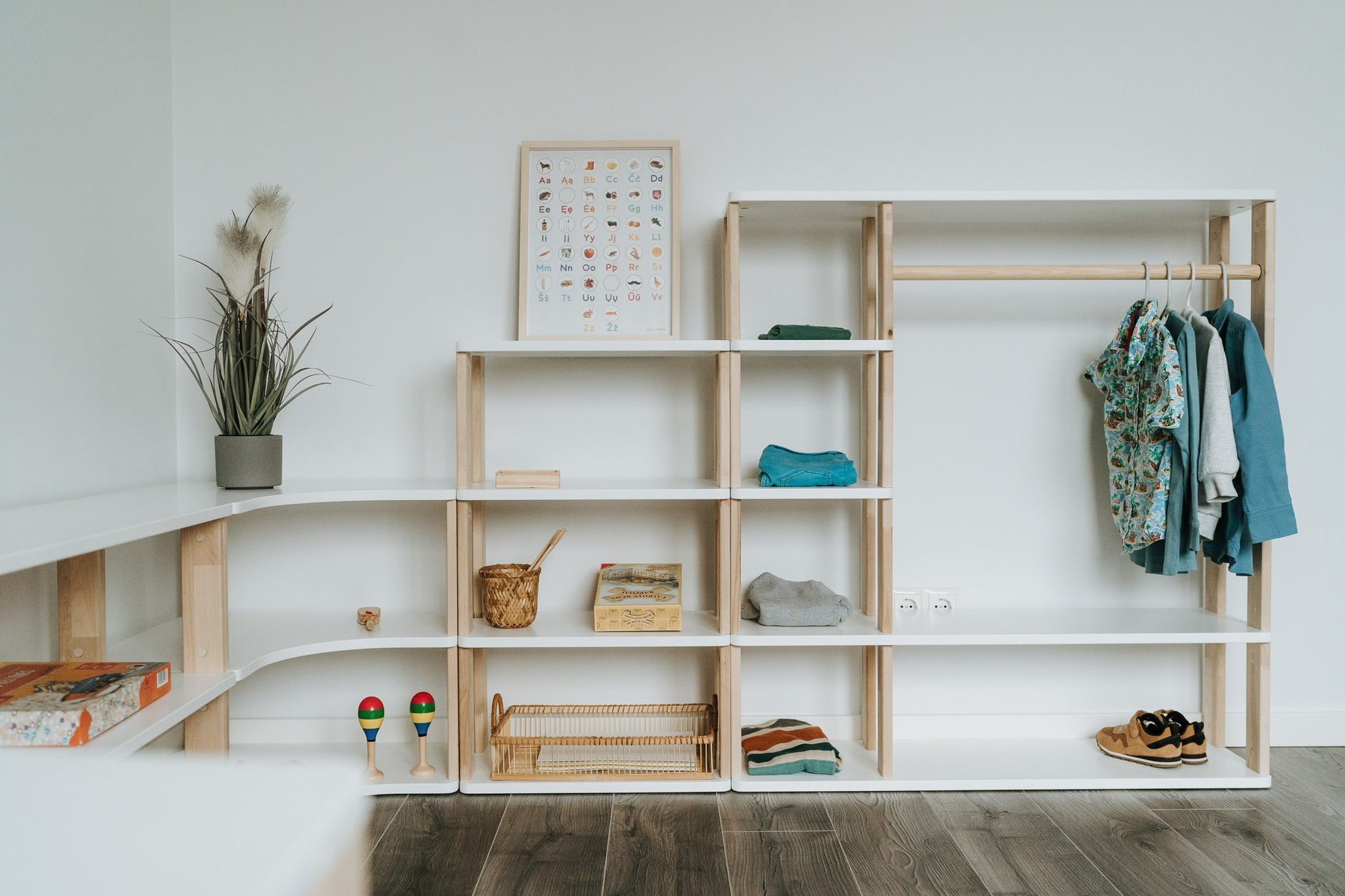 Modular Montessori Wardrobe