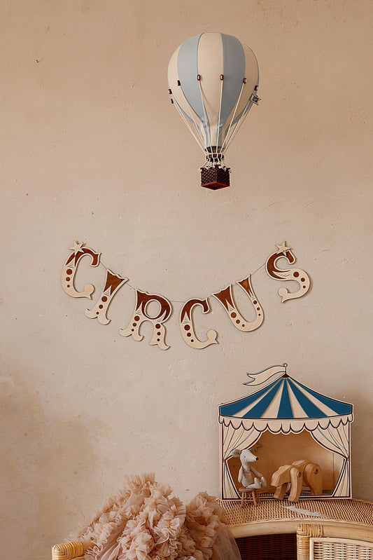 Wooden Wall Garland CIRCUS