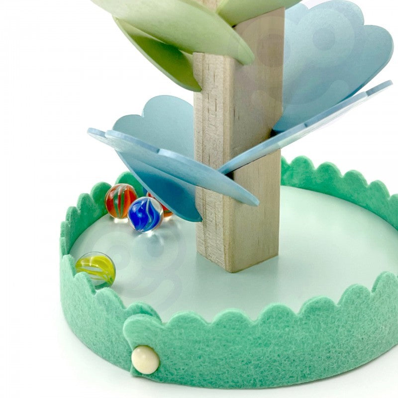 Musical Rainbow Wooden Ball Track