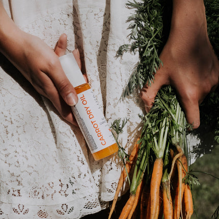 Natural Carrot Dry Oil With Aloe Vera, 100ml