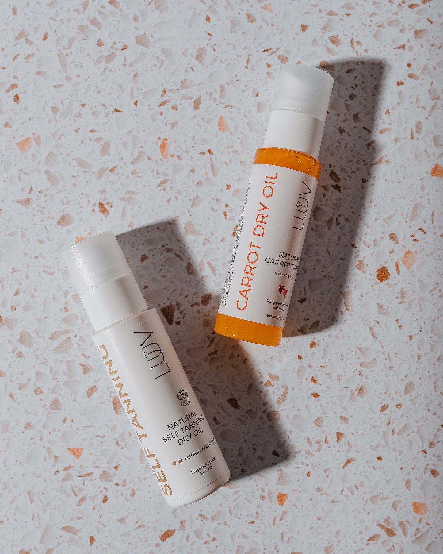 Natural Carrot Dry Oil With Aloe Vera, 100ml