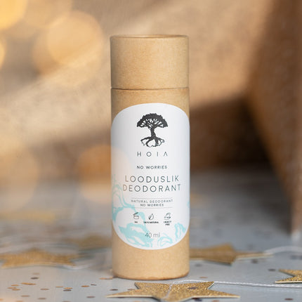Natural Deodorant No Worries, 40ml