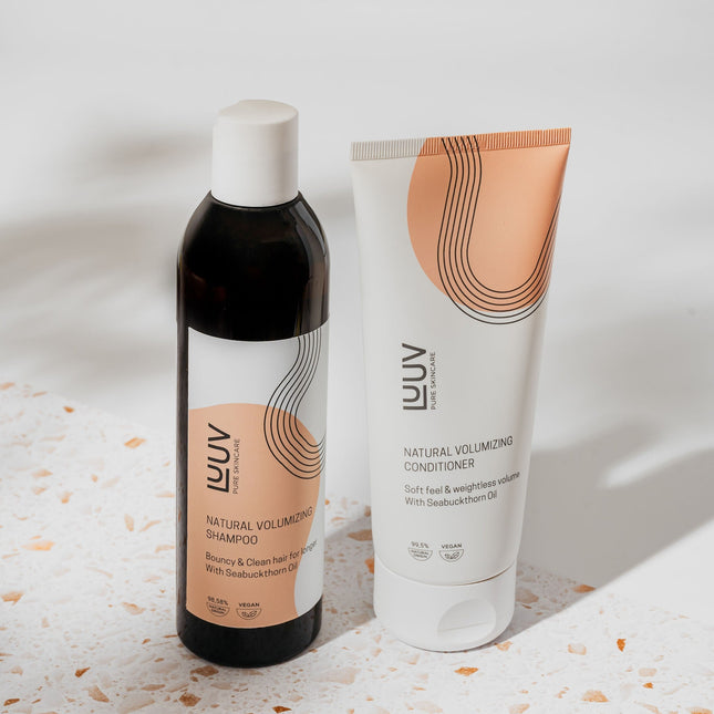 Natural Sea Buckthorn Shampoo and Conditioner Set