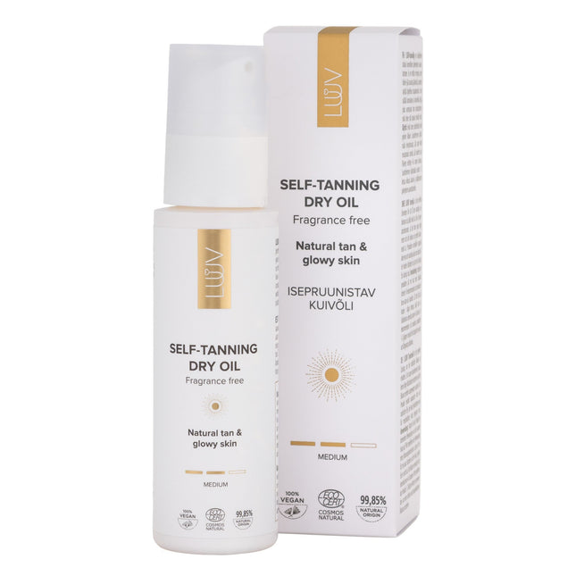 Natural Self Tanning Dry Oil Medium COSMOS, 100ml