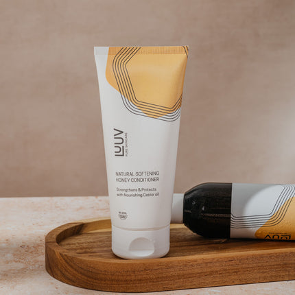 Natural Softening Honey Shampoo ja Conditioner Set