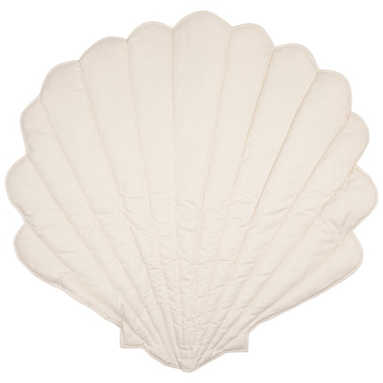 Organic Cotton and Linen Shell Playmat - Sand