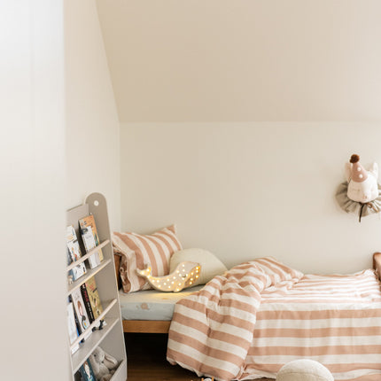 Organic Cotton and Linen Shell Playmat - Sand