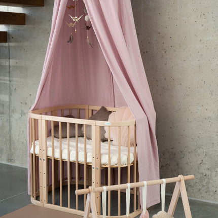 Organic Cotton Canopy - Baby Pink