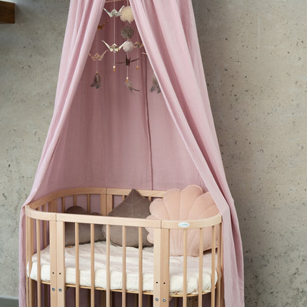 Organic Cotton Canopy - Baby Pink