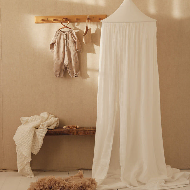 Organic Cotton Canopy - Cream Cotton