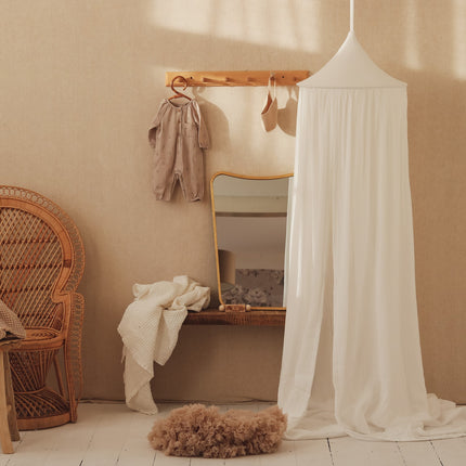 Organic Cotton Canopy - Cream Cotton