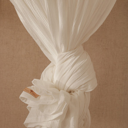 Organic Cotton Canopy - Cream Cotton