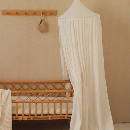 Organic Cotton Canopy - Cream Cotton