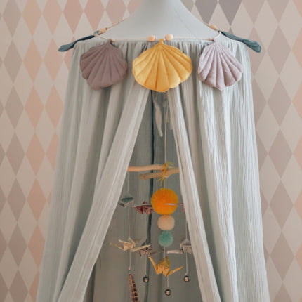Organic Cotton Canopy - Mint