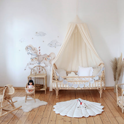 Organic Cotton Canopy - Raw Cotton