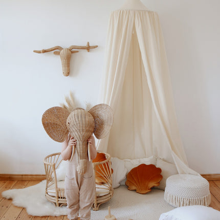 Organic Cotton Canopy - Raw Cotton