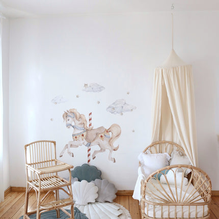 Organic Cotton Canopy - Raw Cotton