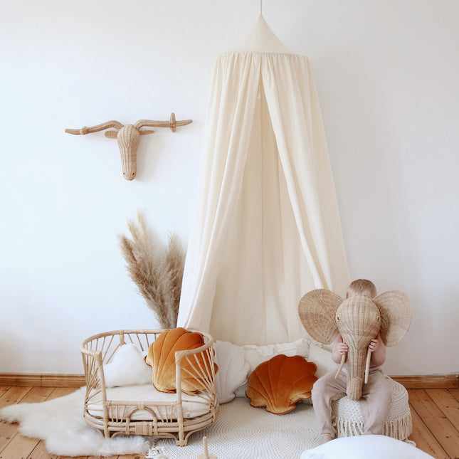 Organic Cotton Canopy - Raw Cotton