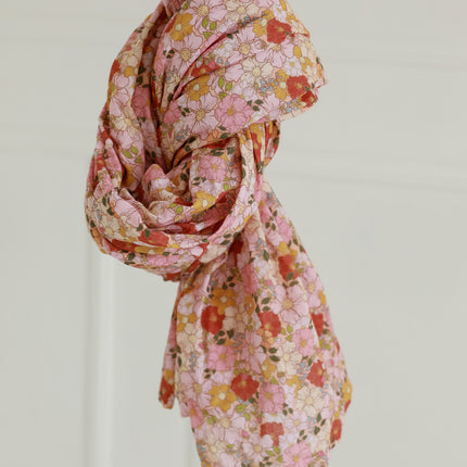 Organic Cotton Canopy - Spring Garden