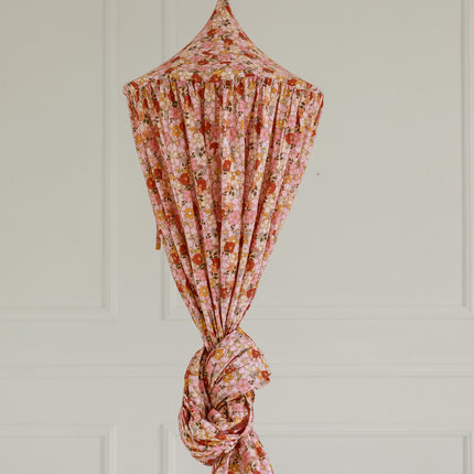 Organic Cotton Canopy - Spring Garden