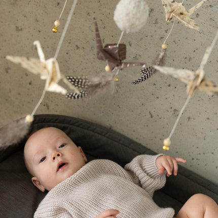 Origami Nursery Mobile - Gold Dust