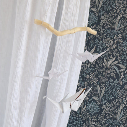 Origami Nursery Mobile - White