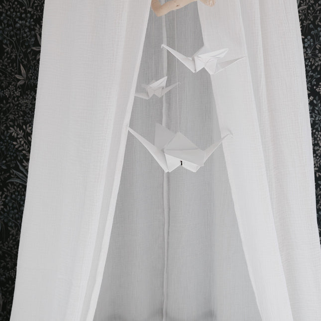 Origami Nursery Mobile - White
