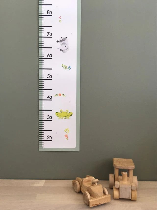 Paper Growth Chart For Kids - Fun Animals