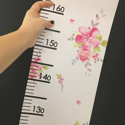 Paper Growth Chart For Kids - Princess