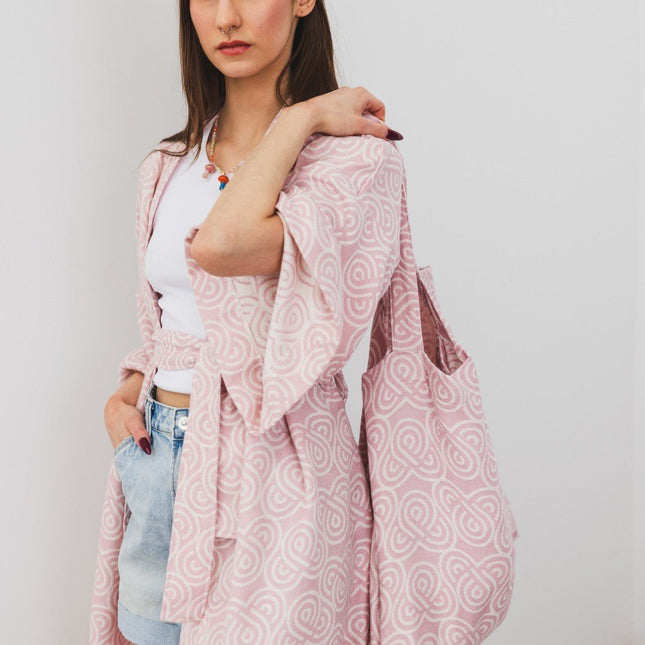Bamboo Kimono for Women - Rose - LoveStyle World
