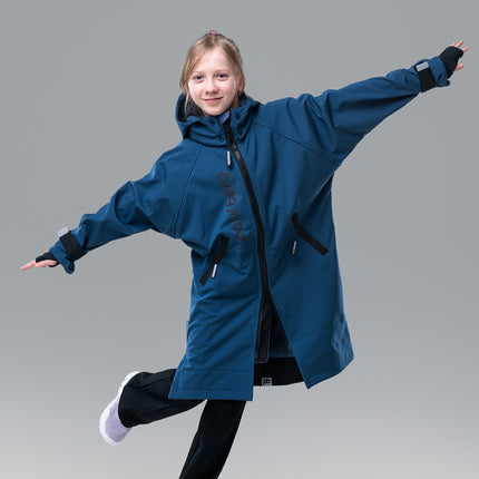 Paul Light Kids Outdoor Robe - Blue