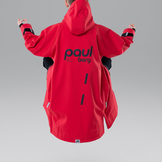 Paul Light Kids Outdoor Robe - Red