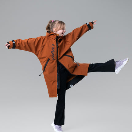 Paul Light Kids Outdoor Robe - Brique