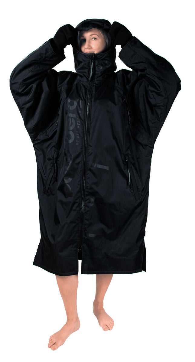 Paul Nordic Changing Robe - Black