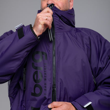 Paul Nordic Changing Robe - Dark Violet
