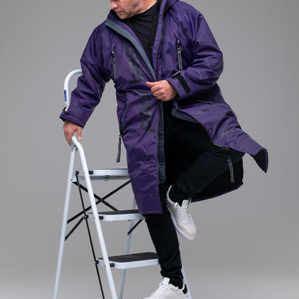 Paul Nordic Changing Robe - Dark Violet