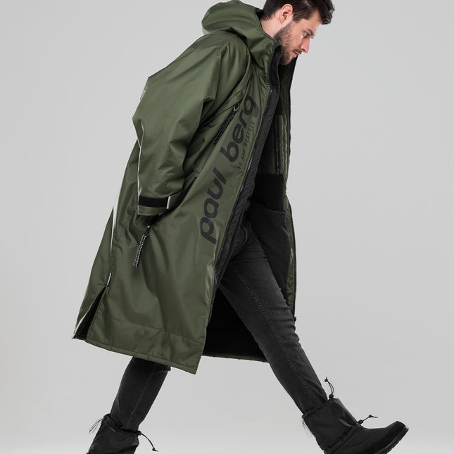 Paul Nordic Changing Robe - Olive Green