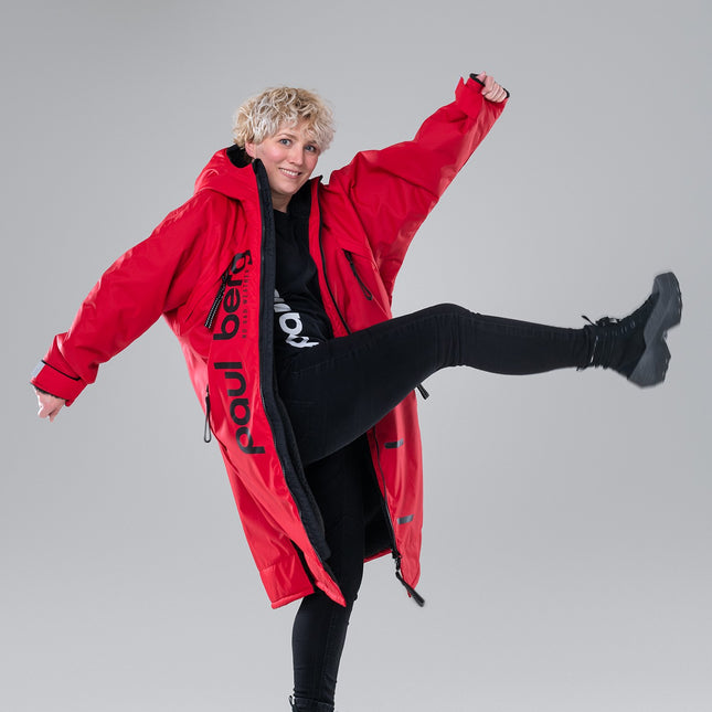 Paul Nordic Changing Robe - Red