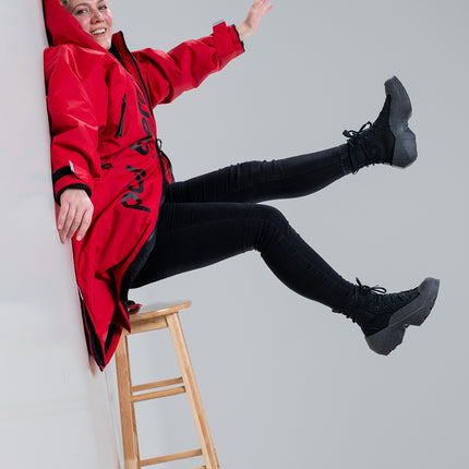 Paul Nordic Changing Robe - Red