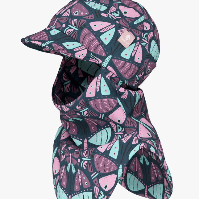 Peaked Spring-Fall Balaclava For Kids BENT - Butterlies