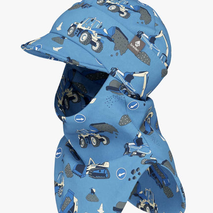 Peaked Spring-Fall Balaclava For Kids BENT - Roadbuild Day