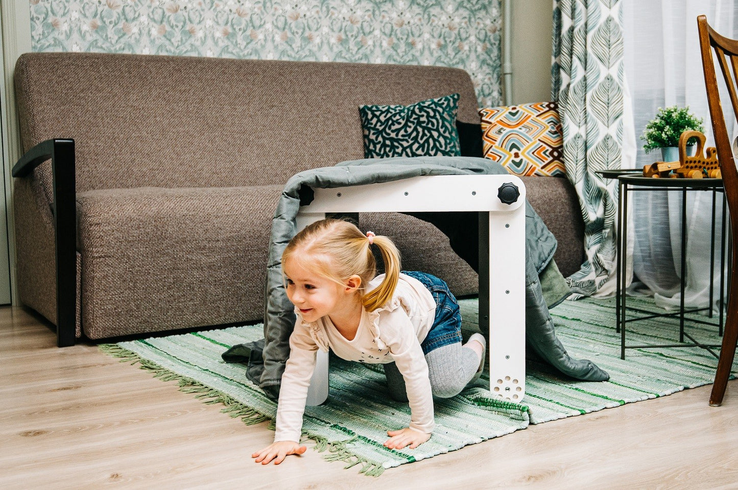 Pikler Triangle With 3 Sections